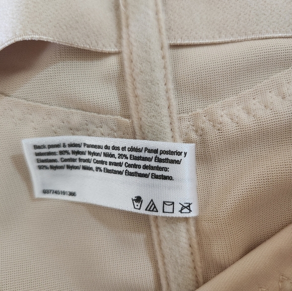 Flexees by Maidenform Womens |L| Beige Waist Shapewear w/Boning - Picture 6 of 6